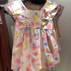 Zara Girls Floral Romper Size 5T